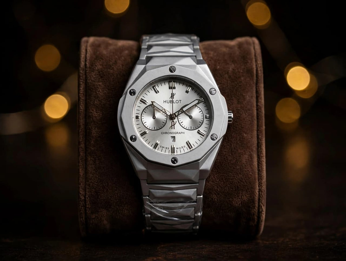 Timique Apex Fusion Argent Chronograph