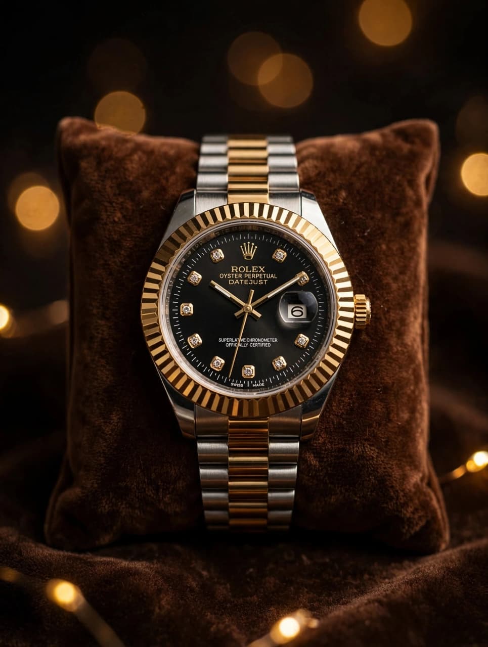 ROLEX DATEJUST 36 TWO-TONE DIAMOND DIAL