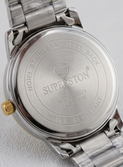 SUPERSTON Two-Tone (Silver & Gold) Watch