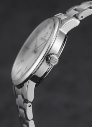 SUPERSTON All-Silver Stainless Steel Watch