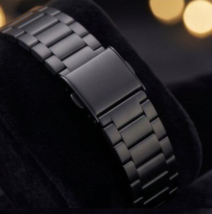 CASIO Onyx Minimalist Cushion Quartz